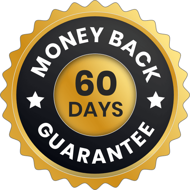 60 days Money Back Guarantee PrimeBiome